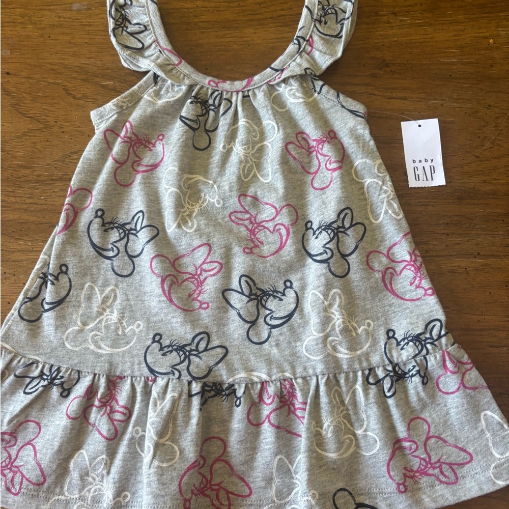 Baby GAP Dress with Minnie Mouse Print